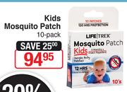 Life Trek Kids Mosquito Patch 10 Pack