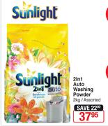 Sunlight Auto Washing Powder Assorted-2Kg