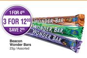 Beacon  Wonder Bars 23g Assorted-Each