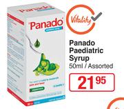 Panado Paediatric Syrup Assorted-50ml