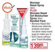 Bionase Nasal Spray-30ml Plus Bionase Nasal Gel Moisturiser Spray-30ml Banded Pack-Per Pack