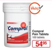 Compral Pain Tablets 100 Tablets
