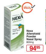 Nexa Allershield Powder Nasal Spray-800 mg