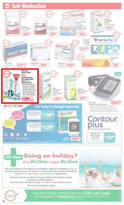Dis-Chem : Summer Savings (22 Nov - 16 Dec 2019), page 30
