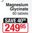 Solal Magnesium Glycinate 60 Tablets