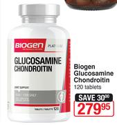 Biogen Glucosamine Chondroitin 120 Tablets
