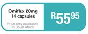 Omiflux 20 mg 14 Capsules
