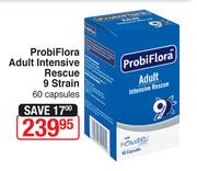 ProbiFlora Adult Intensive Rescue 9 Strain 60 Capsules