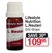 Lifestyle Nutrition L.Reuteri Drops-5ml