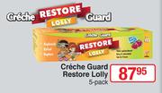 Creche Guard Restore Lolly 5 Pack