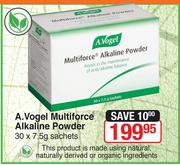 A.Vogel Multiforce Alkaline Powder Sachets-30 x 7.5g