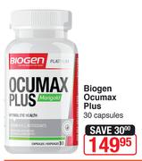 Biogen Ocumax Plus 30 Capsules
