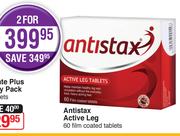 Antistax Active Leg 60 Film Coated Tablets-For 2