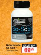 Naturemade So-Sob'r 30 Capsules