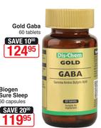 Gold Gaba-60 Tablets
