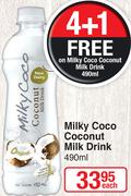 Milky Coco Coconut Milk Drink-490ml Each