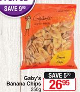 Gaby's Banana Chips-250g