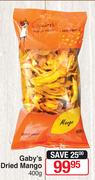 Gaby's Dried Mango-400g