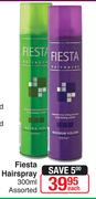 Fiesta Hairspray-350ml Each