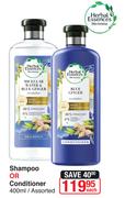 Herbal Essences Shampoo Or Conditioner-400ml Each