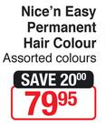 Clairol Nice'n Easy Permanent Hair Colour