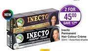 Inecto Permanent Hair Colour Creme-2x50ml
