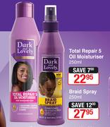 Dark And Lovely Braid Spray-250ml