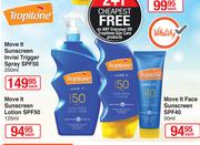 Tropitone Move It Sunscreen SPF40-50ml Each