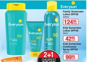 Everysun Family Sunscreen Lotion SPF50-200ml Each
