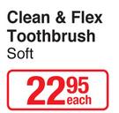 Aquafresh Clean & Flex Toothbrush Soft-Each