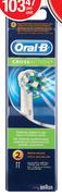 Oral-B Cross Action Powerbrush Heads 2 Pack