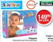 Baby Things Nappies-Per Pack