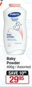 Purity Elizabeth Anne's Baby Powder Assorted-400g 
