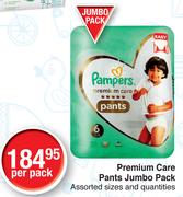 Pampers Premium Care Pants Jumbo Pack-Per Pack
