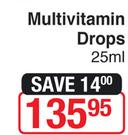 Vi-Daylin Multivitamin Drops-25ml Each