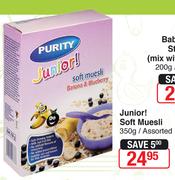 Junior! Soft Muesli-350g Each