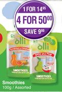 Olli Smoothies-4X100g