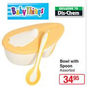 Bowl With Spoon-Each