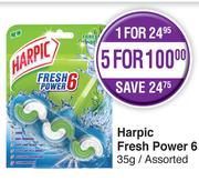 Harpic Fresh Power 6-5X35g 