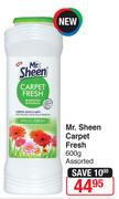 Mr. Sheen Carpet Fresh-600g Each