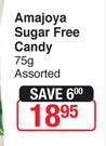 Amajoya Sugar Free Candy Assorted-75g