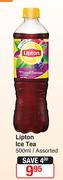 Lipton Ice Tea Assorted-500ml