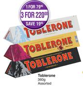Toblerone Assorted-3 x 360g