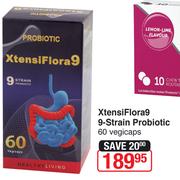 Xtensi Flora 9 9 Strain Probiotic 60 Vegicaps