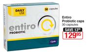 Entiro Probiotic Caps 30 Capsules