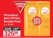 Bioderma Photoderm MAX SPF50+ Banded Pack-2x40ml Per Pack