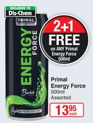 Primal Energy Force Assorted-500ml Each