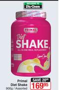 Primal Diet Shake Assorted-900g