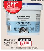 Nature's Choice Deodorized Coconut Oil-1Ltr
