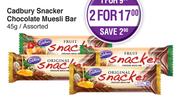 Cadbury Snacker Chocolate Musesli Bar Assorted-45g